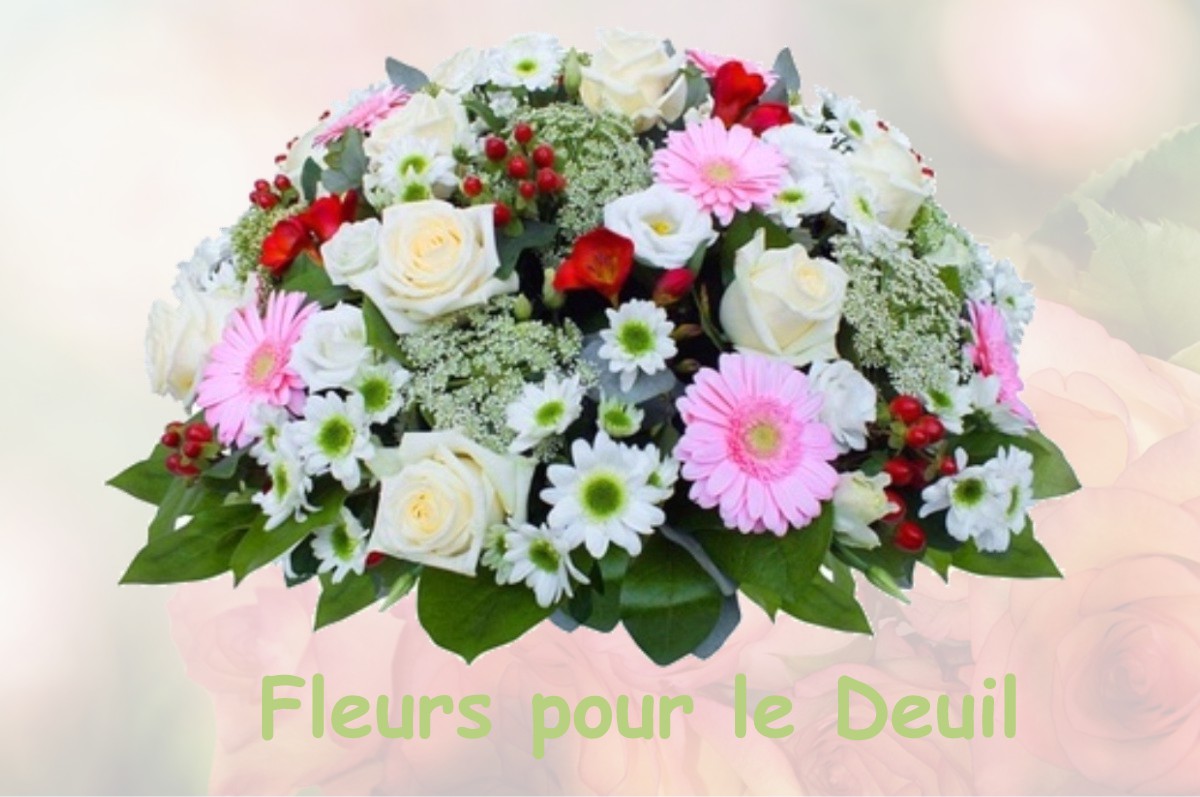 fleurs deuil FRONTON